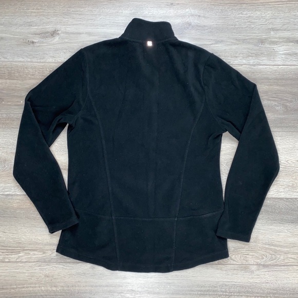 Champion Fleece Zip Sweatshirt Black L - Picture 9 of 13